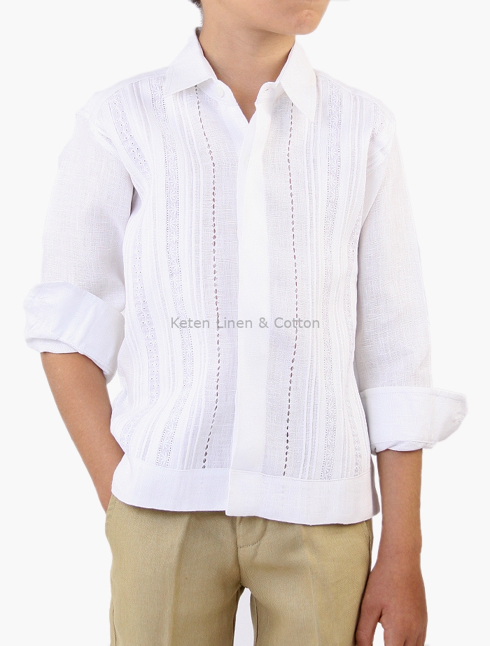 guayabera manga larga