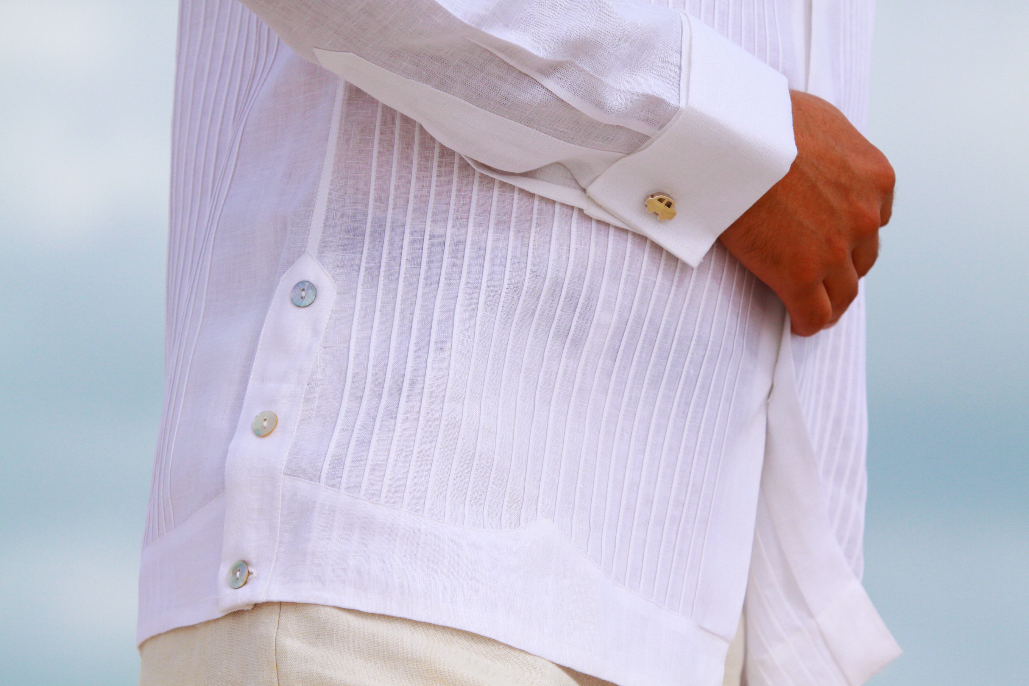 camisa guayabera para matrimonio