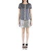 Sequined Egyptian Cotton Silver Top TOPS