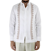 Guayabera Maya Bordado a Mano Lino 100% GUAYABERAS 