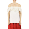 Cotton Blouse without Shoulders WOMEN