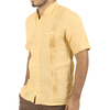 Casual Yellow Linen Shirt SHIRTS