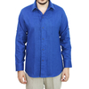 100% Blue Linen Shirt SHIRTS
