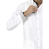 Classic Diplomatic Guayabera with Gray Details GUAYABERAS