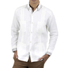 Classic Diplomatic Guayabera with Gray Details GUAYABERAS