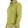 Guayabera De Lino Verde Jaspeado GUAYABERAS 