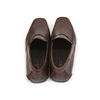 Handmade Leather Penny Loafers, Brown SHOES FOR MEN