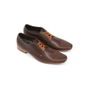 Handmade Cognac Leather Oxford Shoes SHOES FOR MEN