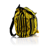 Mochila Amarilla Negra Artesanal Telar de Cintura Hecho a Mano BOLSAS & CARTERAS