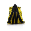 Mochila Amarilla Negra Artesanal Telar de Cintura Hecho a Mano BOLSAS & CARTERAS
