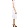 White Cotton Dress with Lace DRESSES