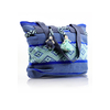 Mexican Folkart Blue Gray Aqua Waist Loom Handbag BAGS & POUCHES