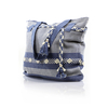Artisan Made Metalic Blue Waist Loom Handbag BAGS & POUCHES