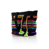 Artisan Made Black & Mix Colors Waist Loom Handbag BAGS & POUCHES