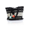 Artisan Made Black & White Waist Loom Handbag BAGS & POUCHES