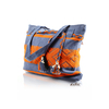 Mexican Folkart Gray Orange Colors Waist Loom Handbag BAGS & POUCHES