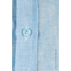 Camisa de Lino 100% Color Azul Jaspeado CAMISAS