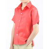 Kids Coral Shirt 100% Linen SHIRTS