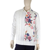 Hand Made Linen Flower Printed Guayabera Cuban Shirt GUAYABERAS