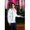 Guayabera Nieve Bordado en Punto de Cruz Lino 100% GUAYABERAS 