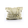 Bolso Artesanal Beige con Blanco Telar De Cintura BOLSAS & CARTERAS