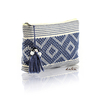 Blue Handmade Waist Loom Pouch BAGS & POUCHES