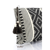 Handmade Black Waist Loom Pouch Folkart BAGS & POUCHES