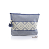 Hermoso Bolso / Pouch Azul Telar De Cintura BOLSAS & CARTERAS