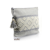 Gray Handmade Waist Loom Pouch BAGS & POUCHES