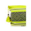 Yellow Handmade Waist Loom Pouch BAGS & POUCHES