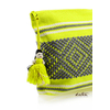 Yellow Handmade Waist Loom Pouch BAGS & POUCHES