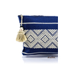 Blue Handmade Waist Loom Pouch BAGS & POUCHES