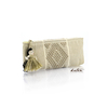 White Folk Art Waist Loom Pouch BAGS & POUCHES
