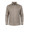 Guayabera Gris Oscuro con Alforzas GUAYABERAS 