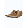 Zapato de Piel Para Hombre Color Cafe ZAPATOS