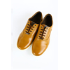 Tan Shoes With Aztec Ornamental Details SHOES FOR MEN