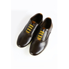 Casual Coffee Color Shoes with Ornamental Detail SHOES FOR MEN