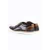 Casual Coffee Color Shoes with Ornamental Detail SHOES FOR MEN