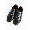 Black Shoes With Aztec Ornamental Detail SHOES FOR MEN