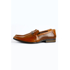 Zapatos de Piel Color Cafe Para Hombre ZAPATOS