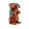 Artisan Made Handmade and Hand-Painted Mexican Squirrel Wood Alebrije ALEBRIJES - CARVED PIECES