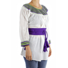 Blusa de Algodon Blanco Con Bordado a Mano Artesanal BLUSAS