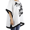 Top de Lino Blanco Con Bordado Artesanal Unitalla BLUSAS