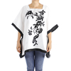 Top de Lino Blanco Con Bordado Artesanal Unitalla BLUSAS