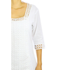 Handmade Mexican Women's Cotton Handmade Crochet Top WOMEN