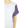 Top Combinado de Rebozo Con Lino 100% Natural Color Beige BLUSAS