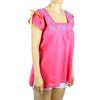 Huipil de Lino con Bordado Yucateco Color Rosa BLUSAS