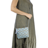 Blue Beige Shoulder Pouch Waist Loom BAGS & POUCHES