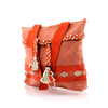 Hermoso Bolso Pouch Rosa / Naranja Telar De Cintura BOLSAS & CARTERAS