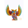 Owl Alebrije Hand Carved Wood / Hand Painted Mexican Owl ALEBRIJES - CARVED PIECES